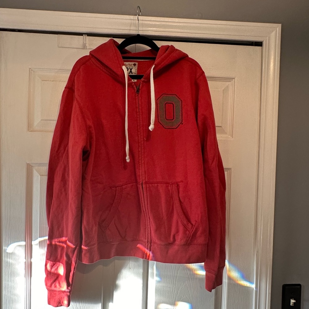 College Vault Ohio State Zip Up Hoodie
